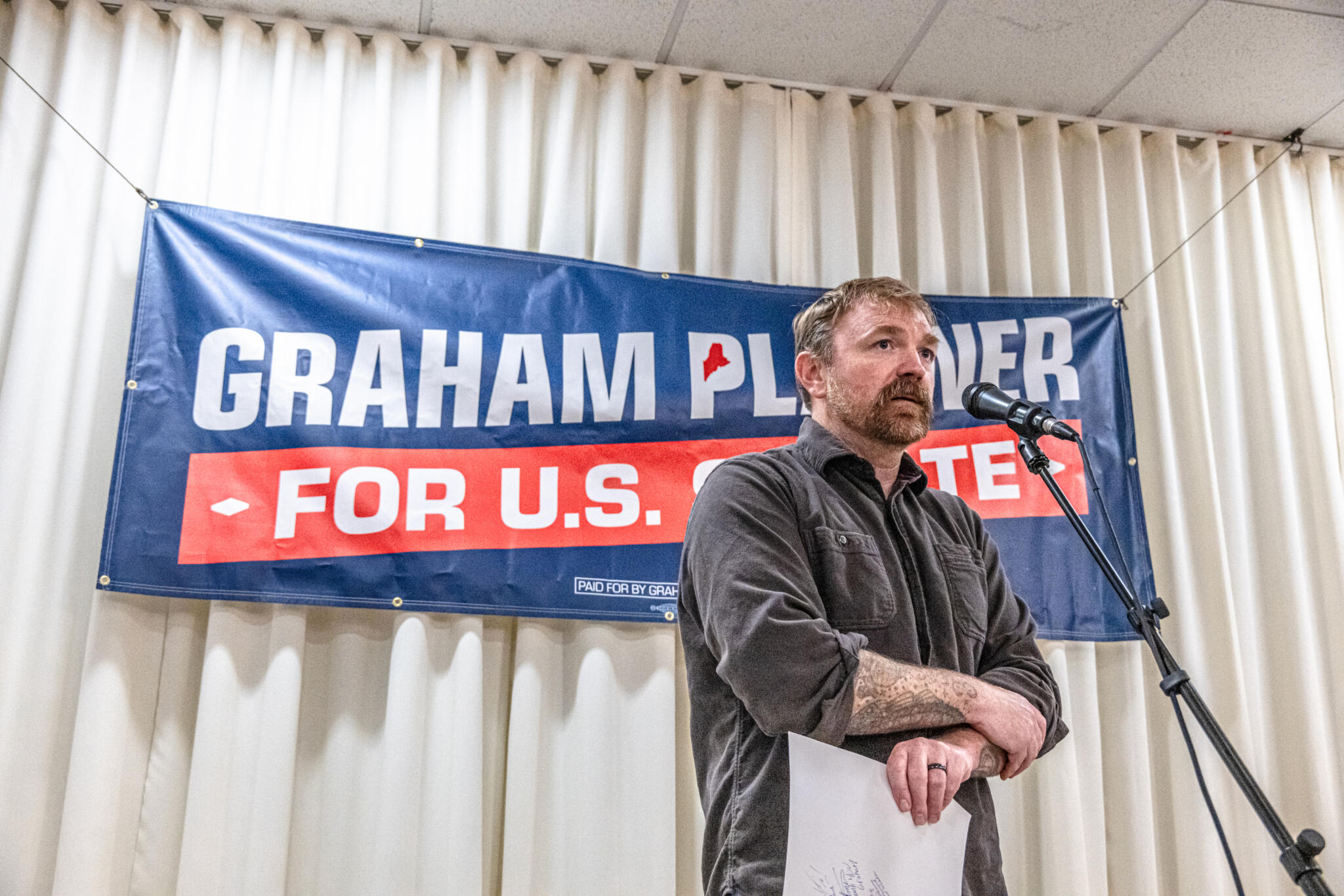 Maine's Graham Platner drops U.S. Senate bid
