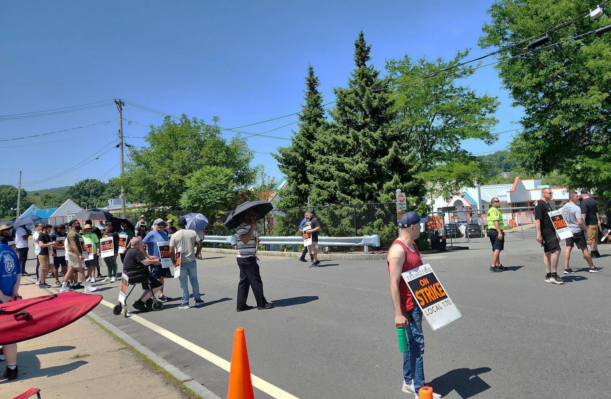 Bus drivers for Merrimack Valley Transit go on strike