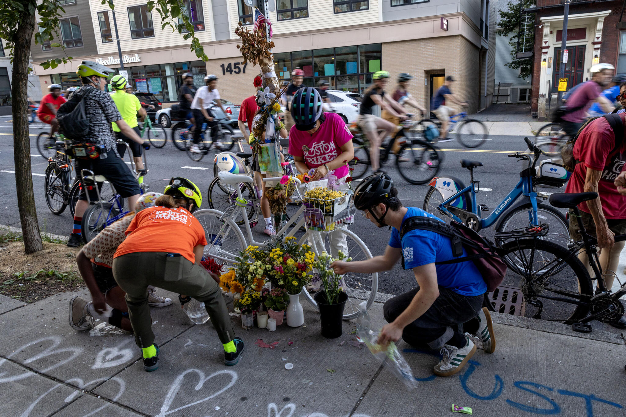 Boston street safety advocates keep pressure on city leaders in the wake of cyclist's death