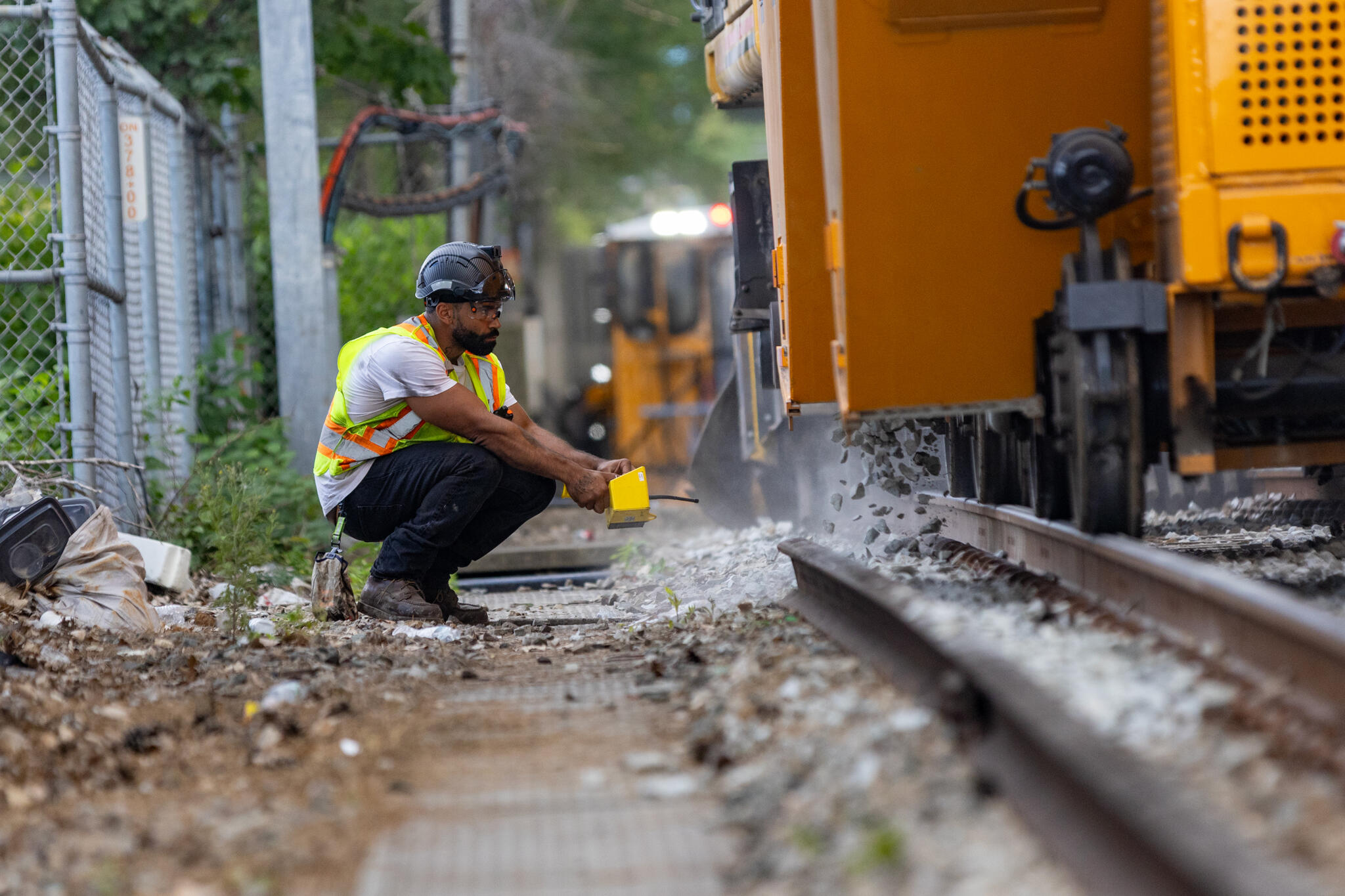 Inside the Orange Line's 11-day shutdown: new tracks and hopes for 55 ...