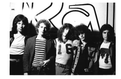 Frontman Jeff Conolly and punk/garage rock band DMZ. (Courtesy Oedipus)
