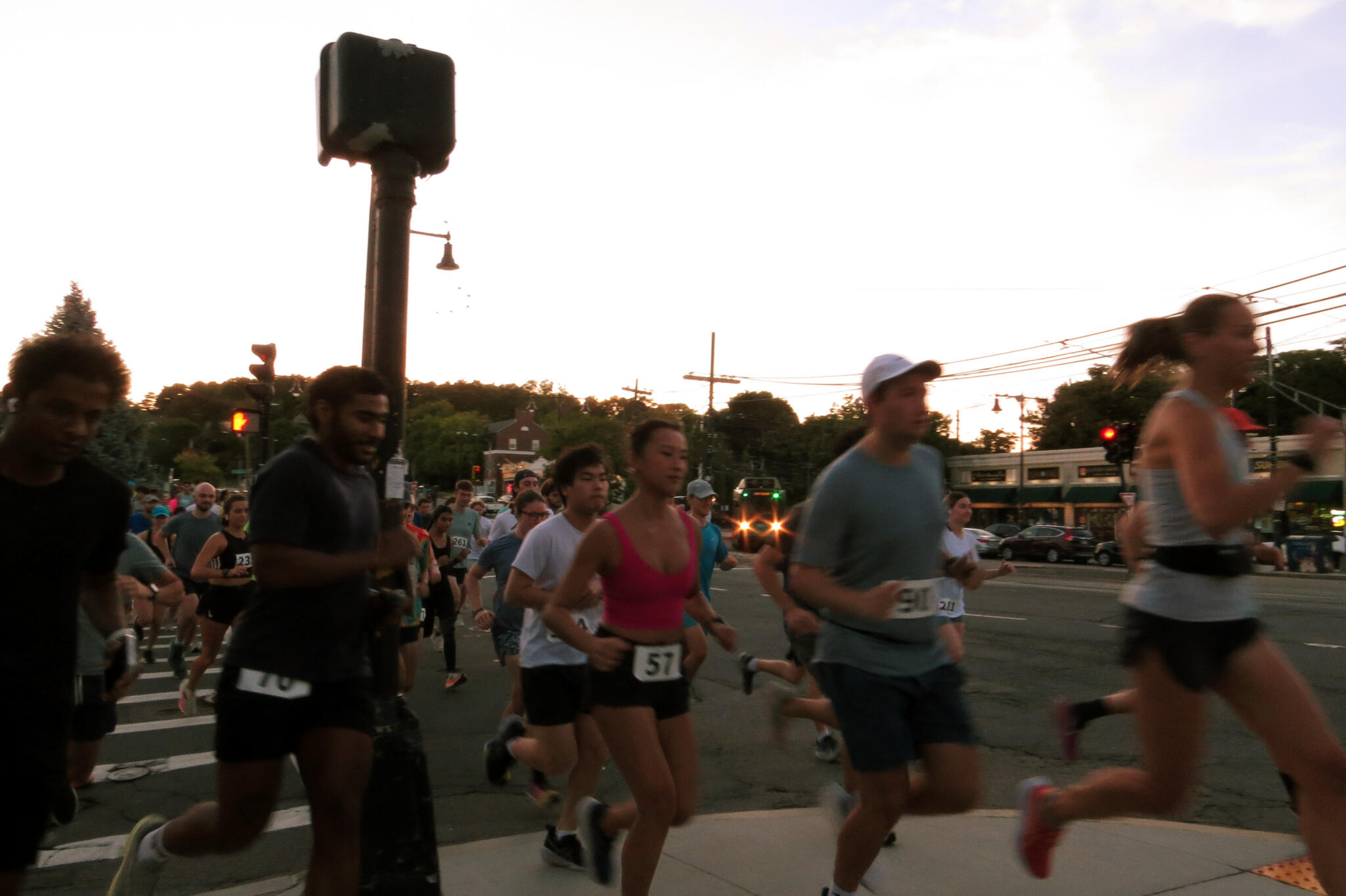 Think you're faster than the Green Line? These Boston runners took on the challenge