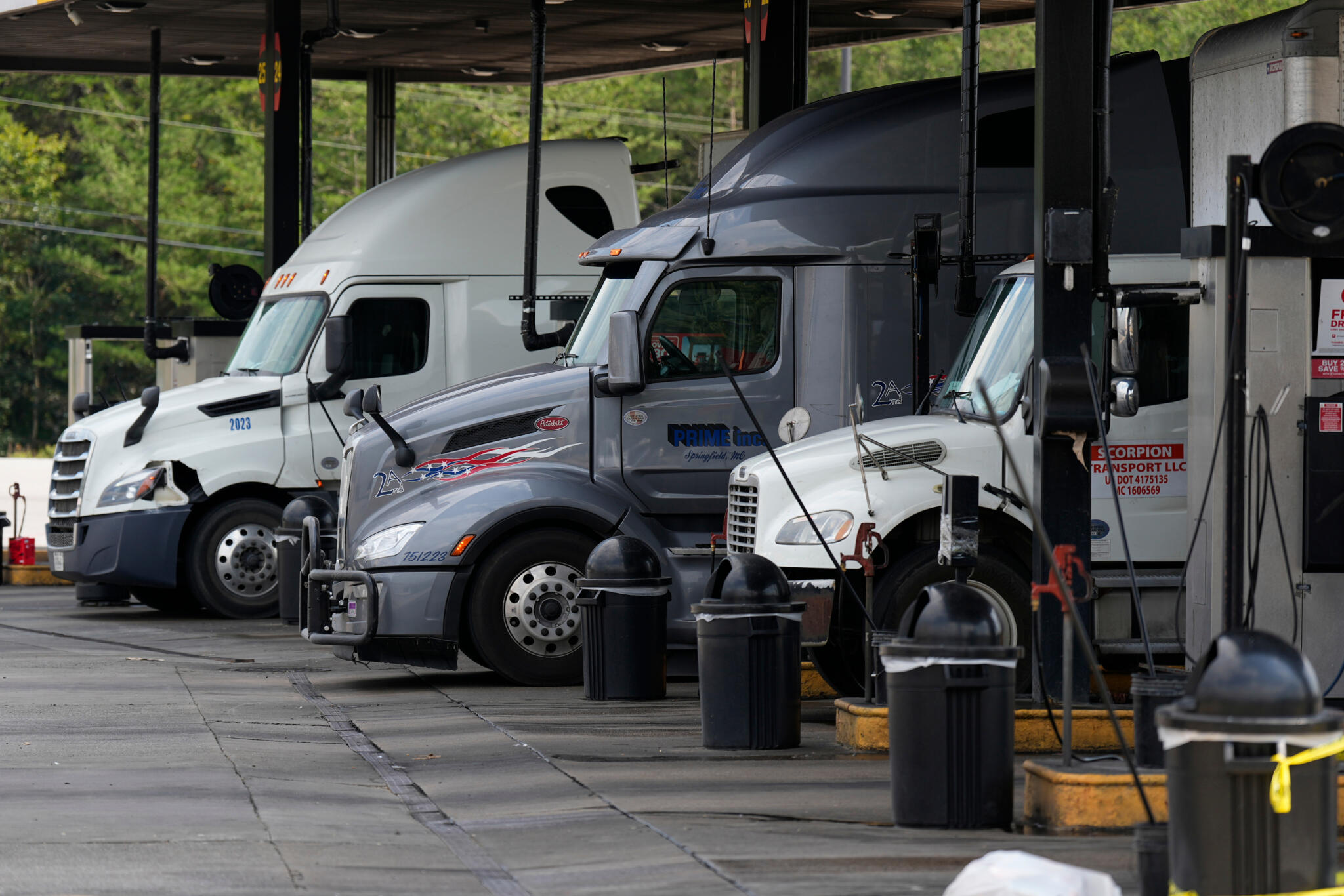 Truck drivers are feeling the immediate impacts of high diesel costs