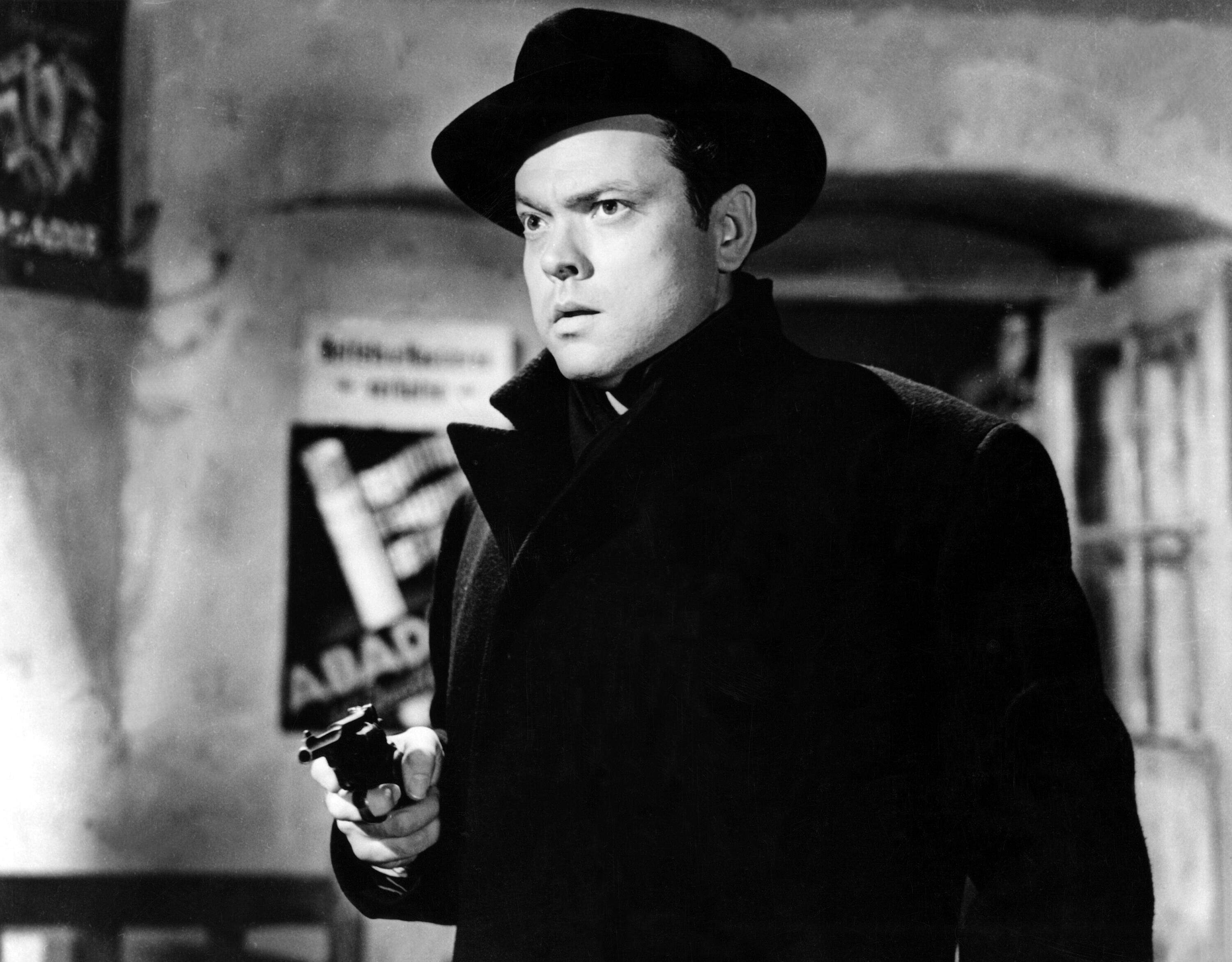 Orson Welles in director Carol Reed's 1949 film "The Third Man." (Courtesy Rialto Pictures/Studiocanal)