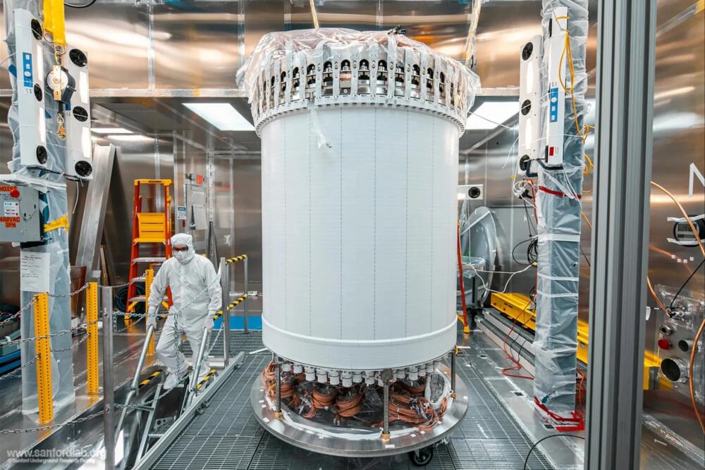 Did a R.I. scientist's team get its first glimpse of dark matter?