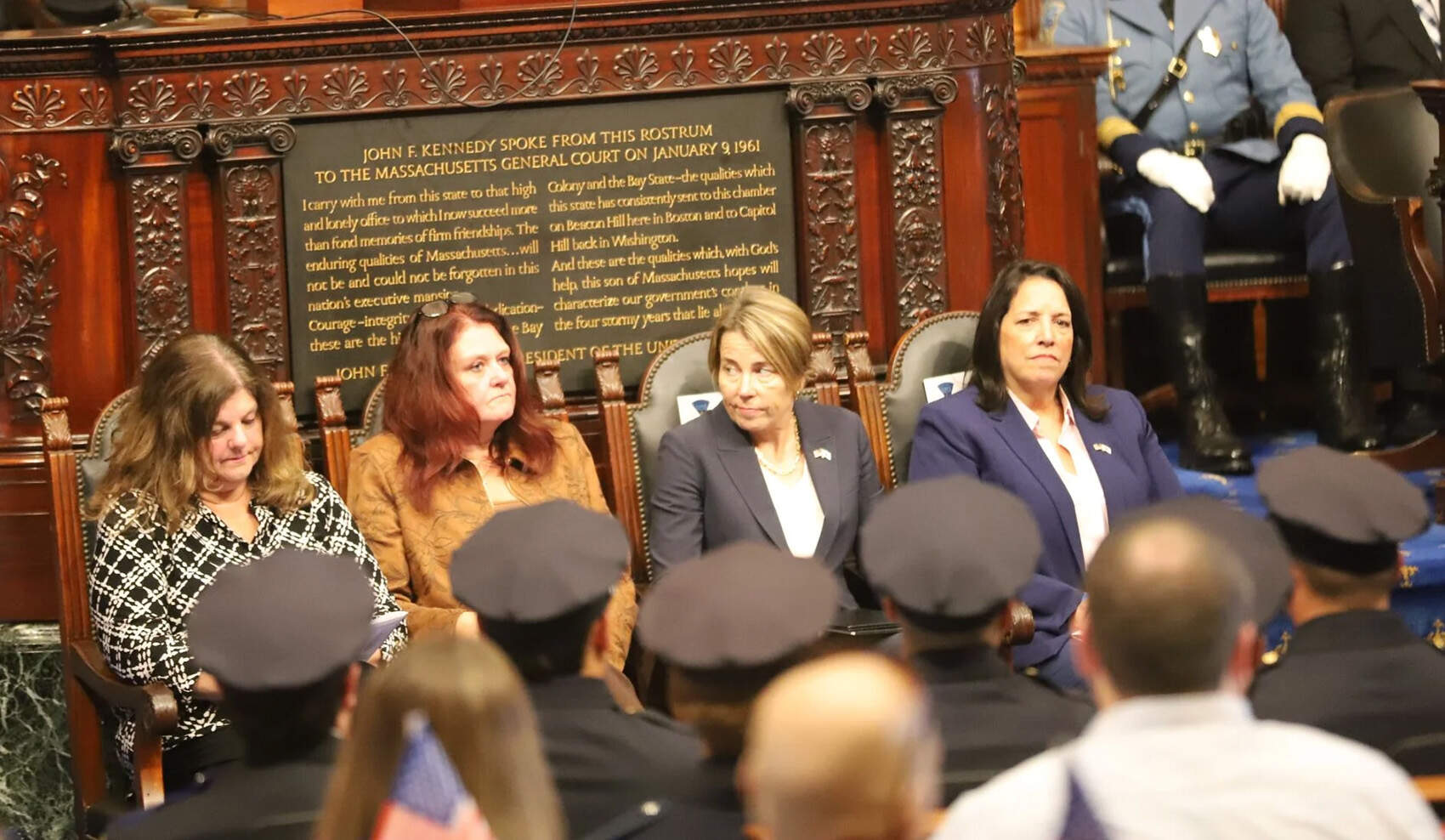 Four officers receive state’s top police bravery medal