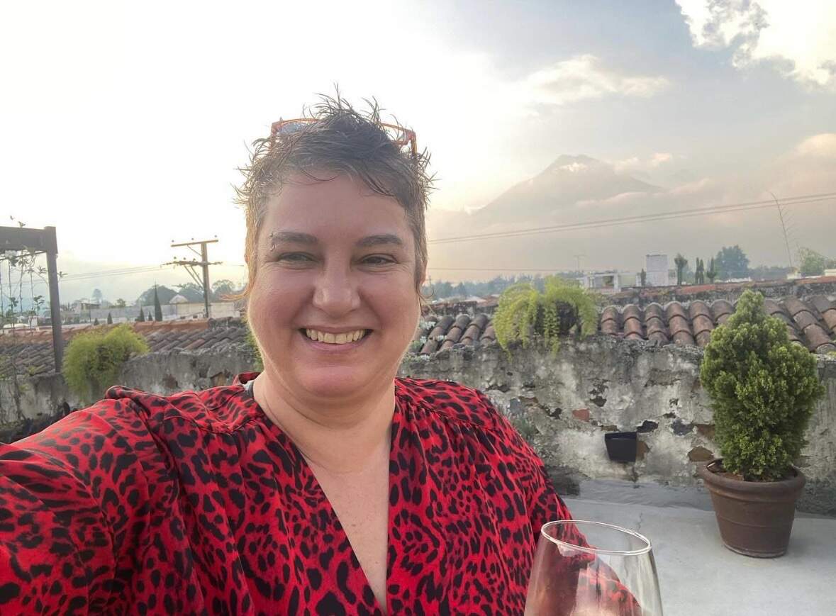 Ione Andrade poses for a selfie in Antigua, Guatemala. (Courtesy Ione Andrade)