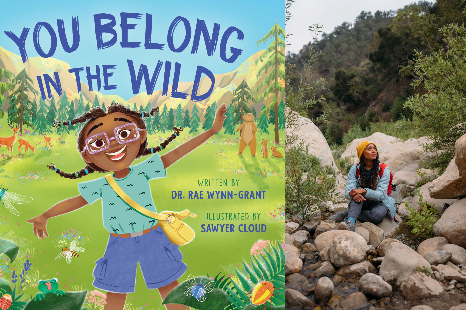 A scientist and author hopes to inspire young readers of all backgrounds to work in nature